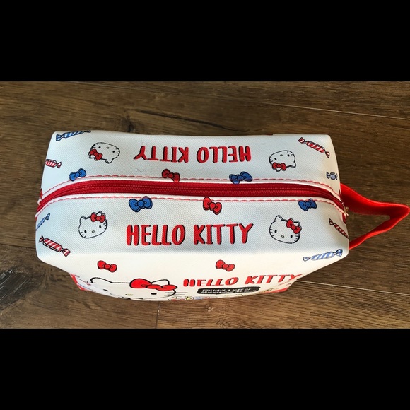 Hello Kitty Bags Hello Kittynwt Cosmeticstoiletries Bag Poshmark